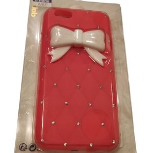Claire's iPhone 6/6S pink phone case